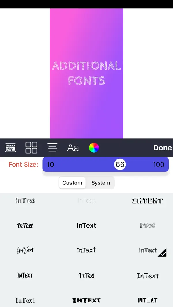 InstaText：A simple text-only Instagram Story maker that helps your words show more powerfully.