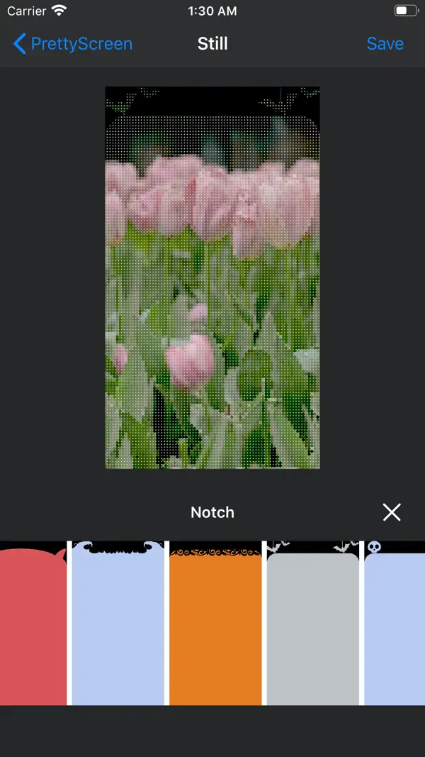 PrettyScreen：A high-resolution wallpaper and theme maker built for the real shape of the iPhone screen.