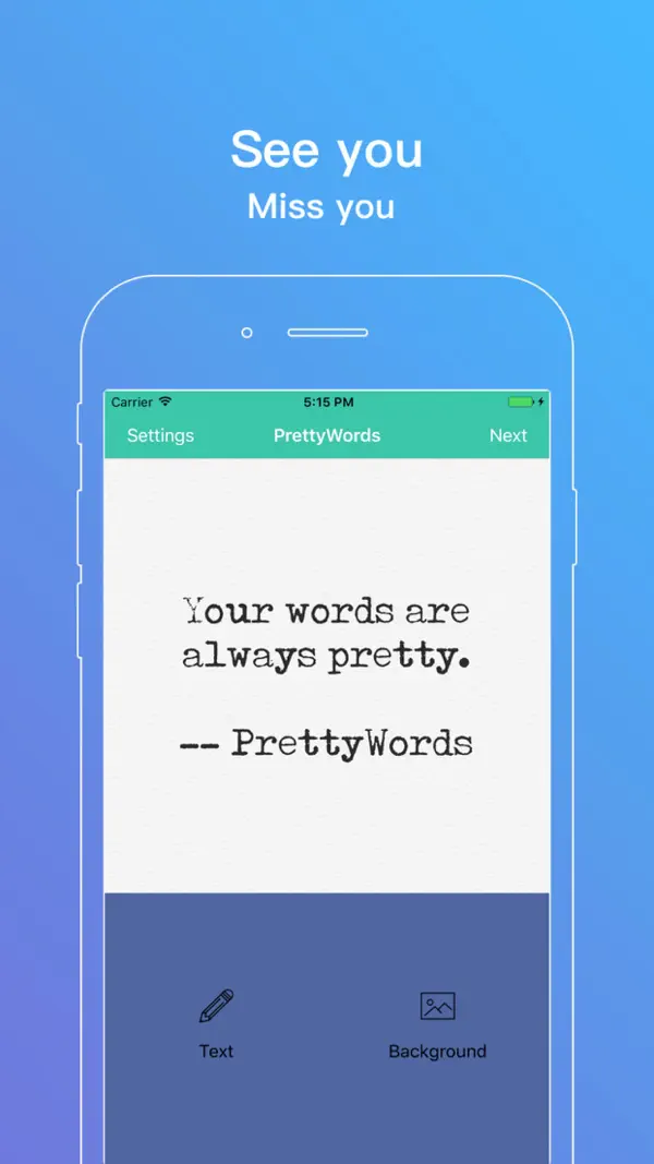 Words：A writing tool that gives your text beautiful typography.